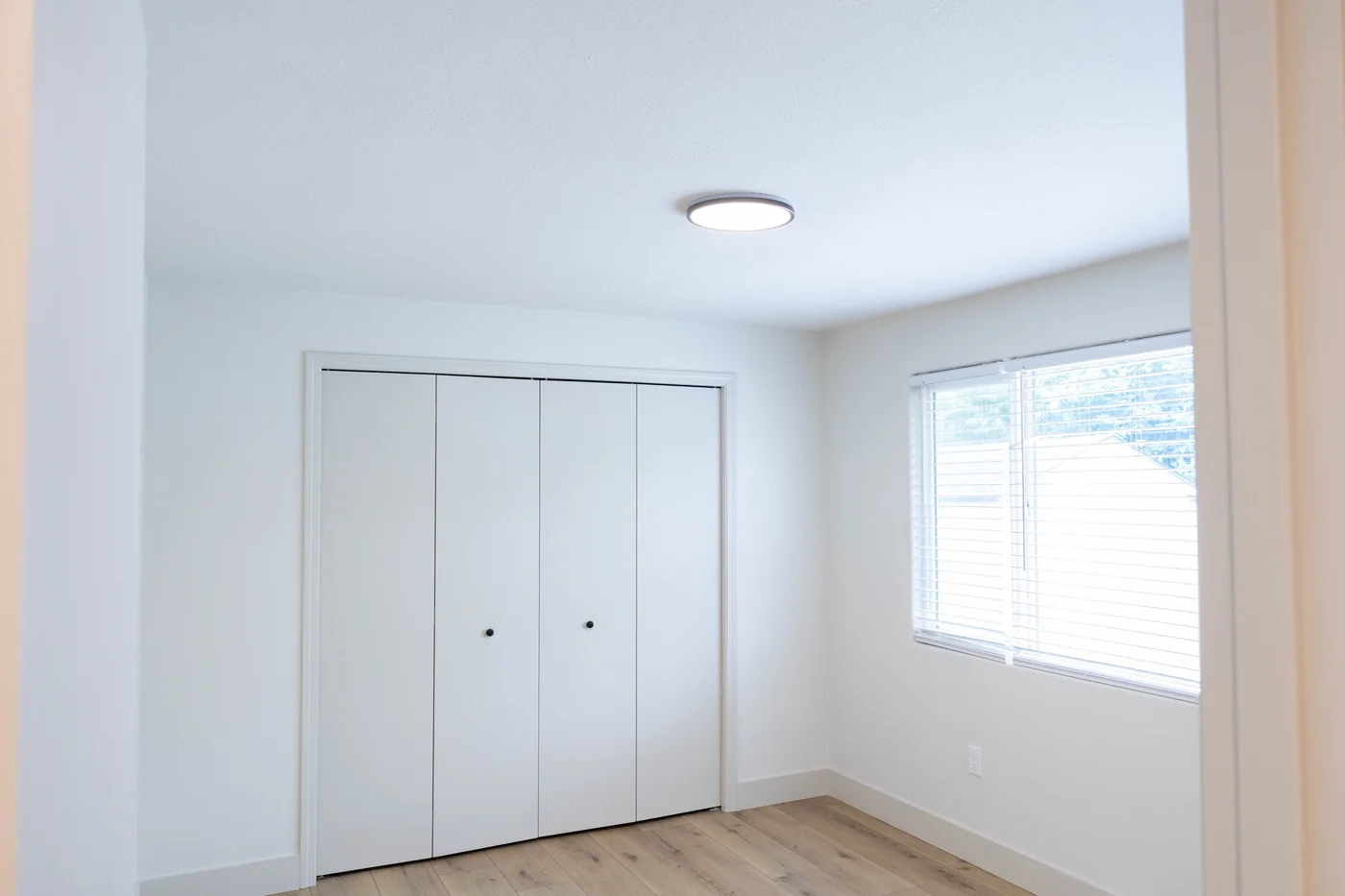 Bedroom Rebuild after restoration